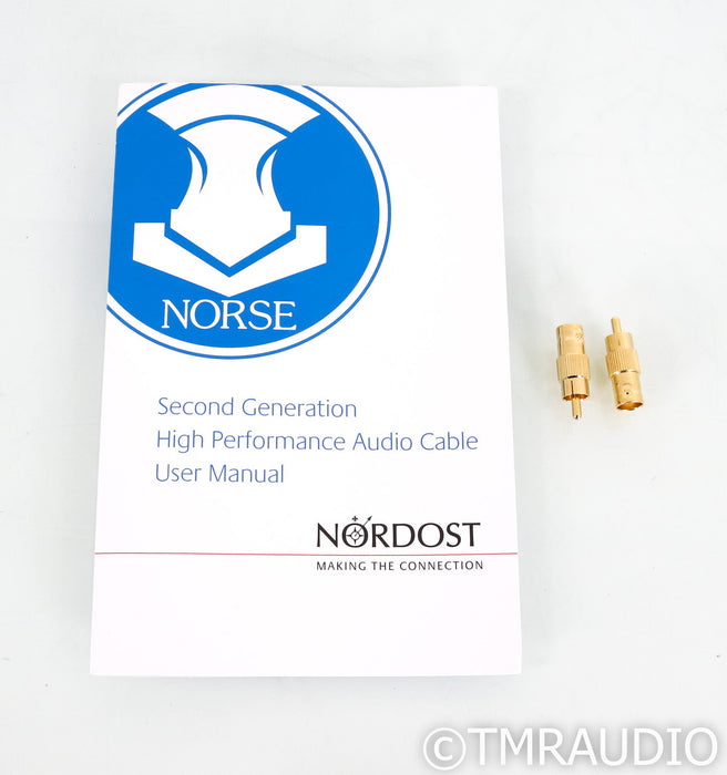 Nordost Heimdall 2 BNC Digital Coaxial Cable; Single 1m Interconnect