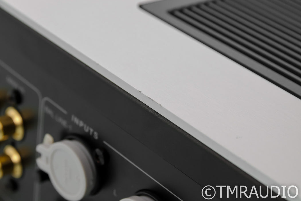 Luxman L-507uX Stereo Integrated Amplifier; L507uX; Remote; Silver