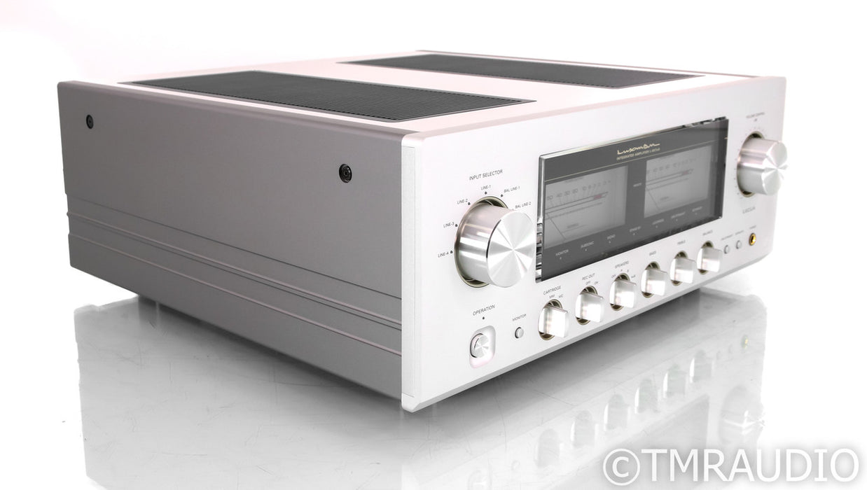 Luxman L-507uX Stereo Integrated Amplifier; L507uX; Remote; Silver