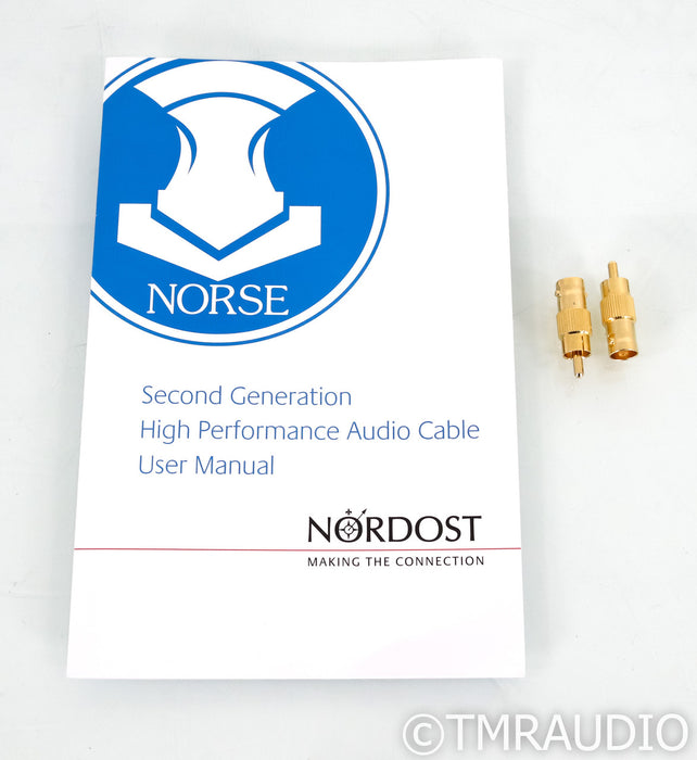 Nordost Heimdall 2 BNC Digital Coaxial Cable; Single 3m Interconnect