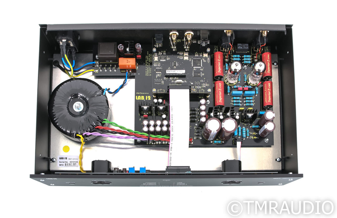 Lab12 dac1 reference Tube DAC; D/A Converter; Black (Open Box)