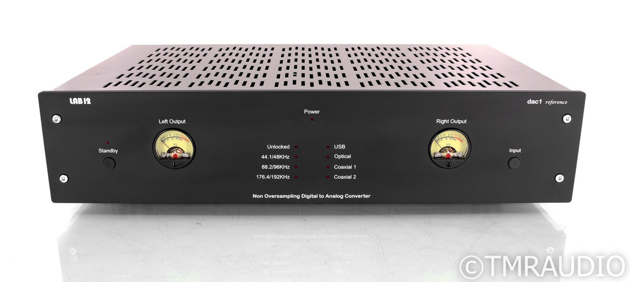 Lab12 dac1 reference Tube DAC; D/A Converter; Black (Open Box)