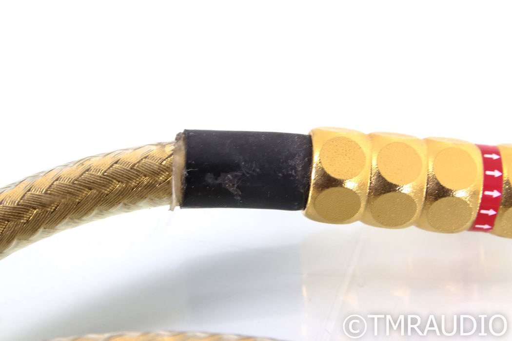 WireWorld Gold Eclipse RCA Cables; 1m Pair Interconnects