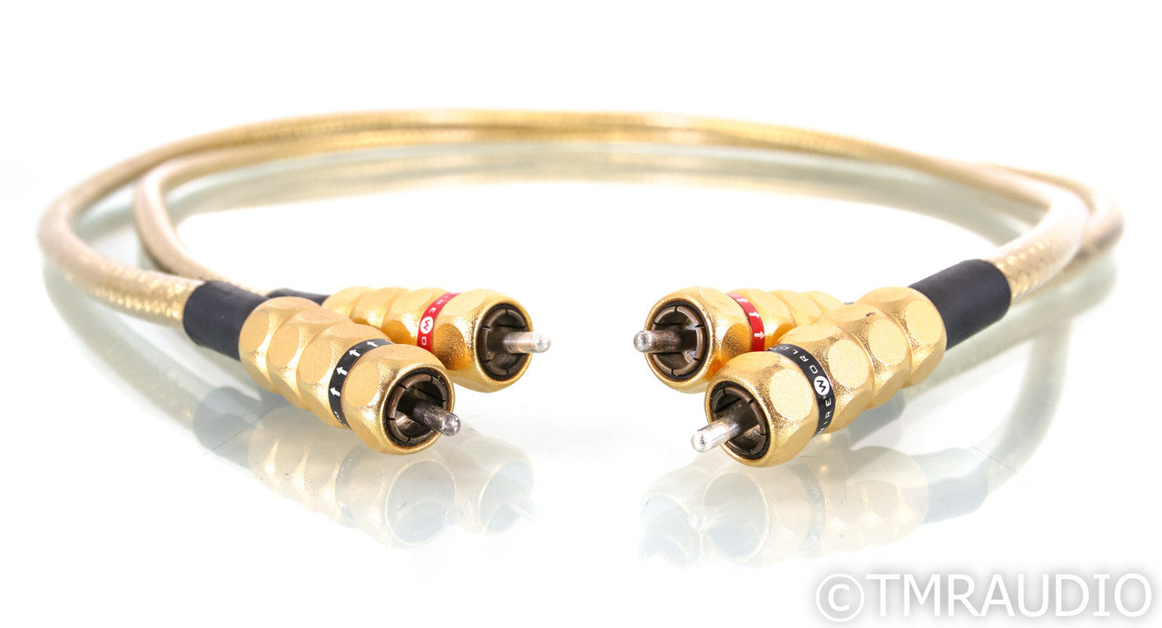 WireWorld Gold Eclipse RCA Cables; 1m Pair Interconnects