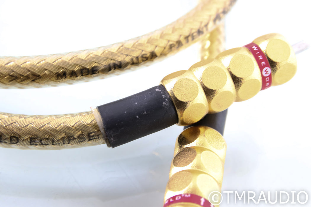 WireWorld Gold Eclipse RCA Cables; 1m Pair Interconnects