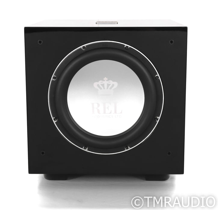 REL S/812 12" Powered Subwoofer; Gloss Black