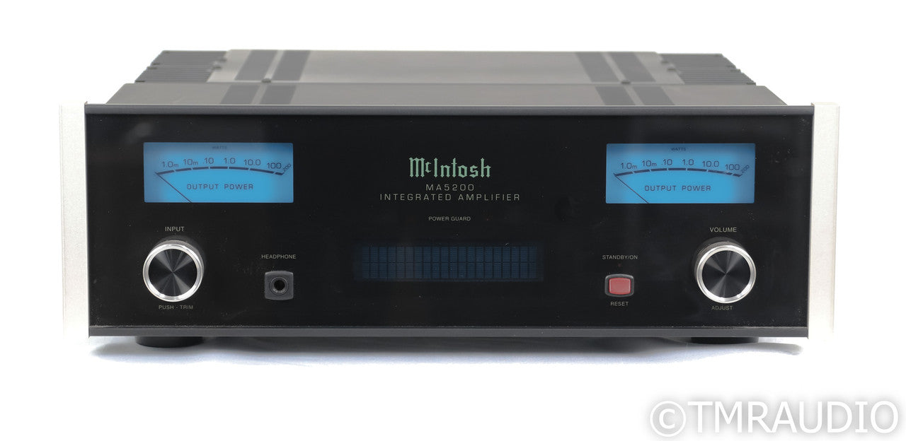 McIntosh MA5200 Stereo Integrated Amplifier; Remote; MM Phono