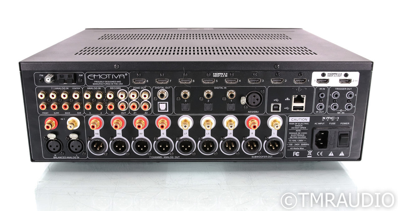 Emotiva XMC-1 7.2 Channel Home Theater Processor; Remote; Gen2