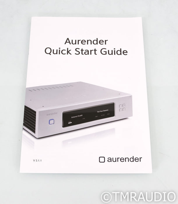 Aurender N10 Wireless Network Streamer; N-10; Black; 4TB