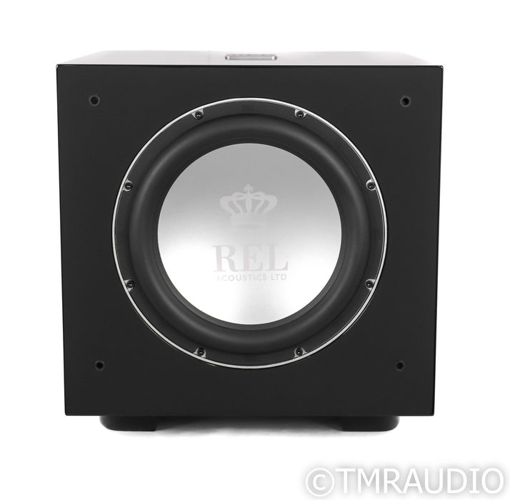REL S/812 12" Powered Subwoofer; Gloss Black