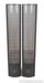 Martin Logan Theos Powered Floorstanding Speakers; Rosewood Pair