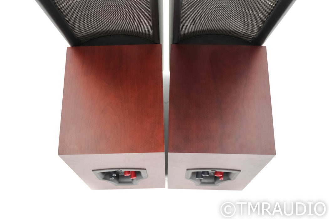 Martin Logan Theos Powered Floorstanding Speakers; Rosewood Pair