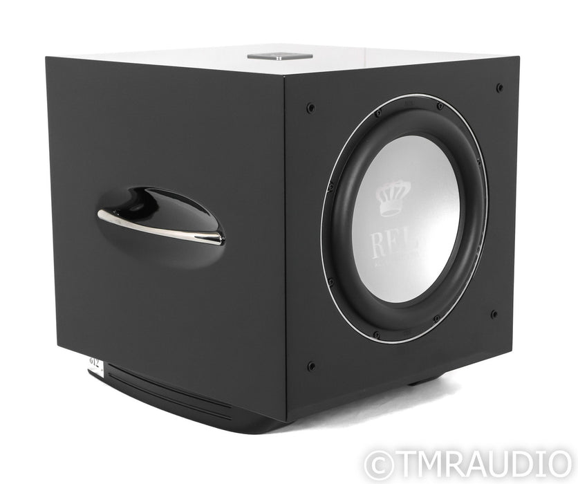 REL S8/12 12" Powered Subwoofer; Gloss Black; s812
