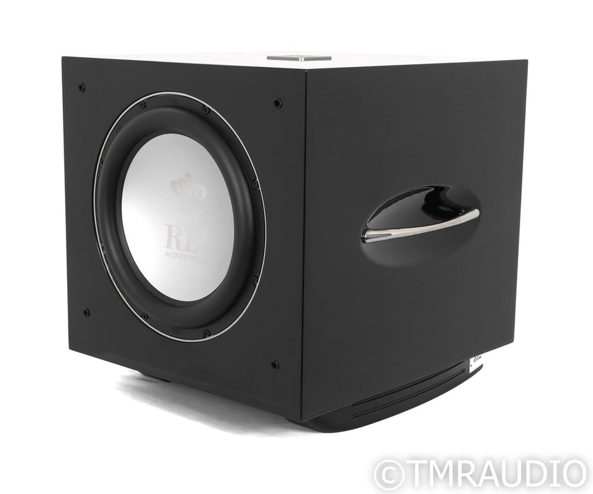 REL S8/12 12" Powered Subwoofer; Gloss Black; s812