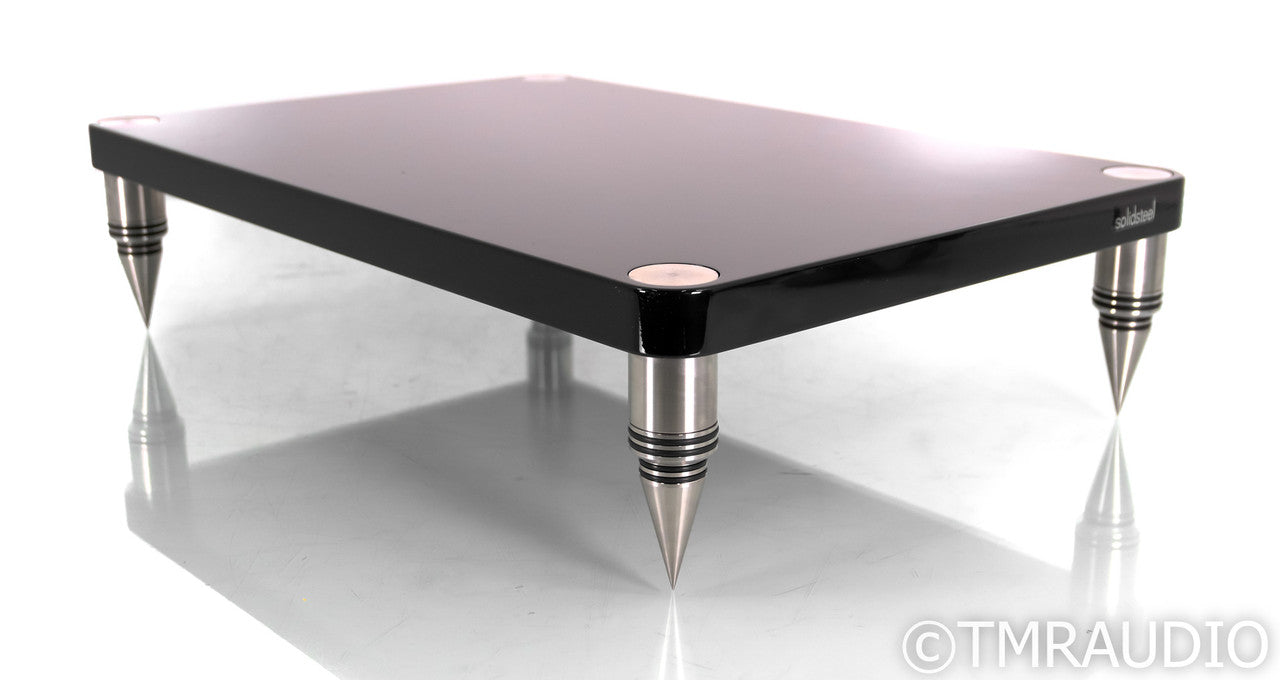 SolidSteel HyperSpike HF-A Isolation Platform; Glossy Black