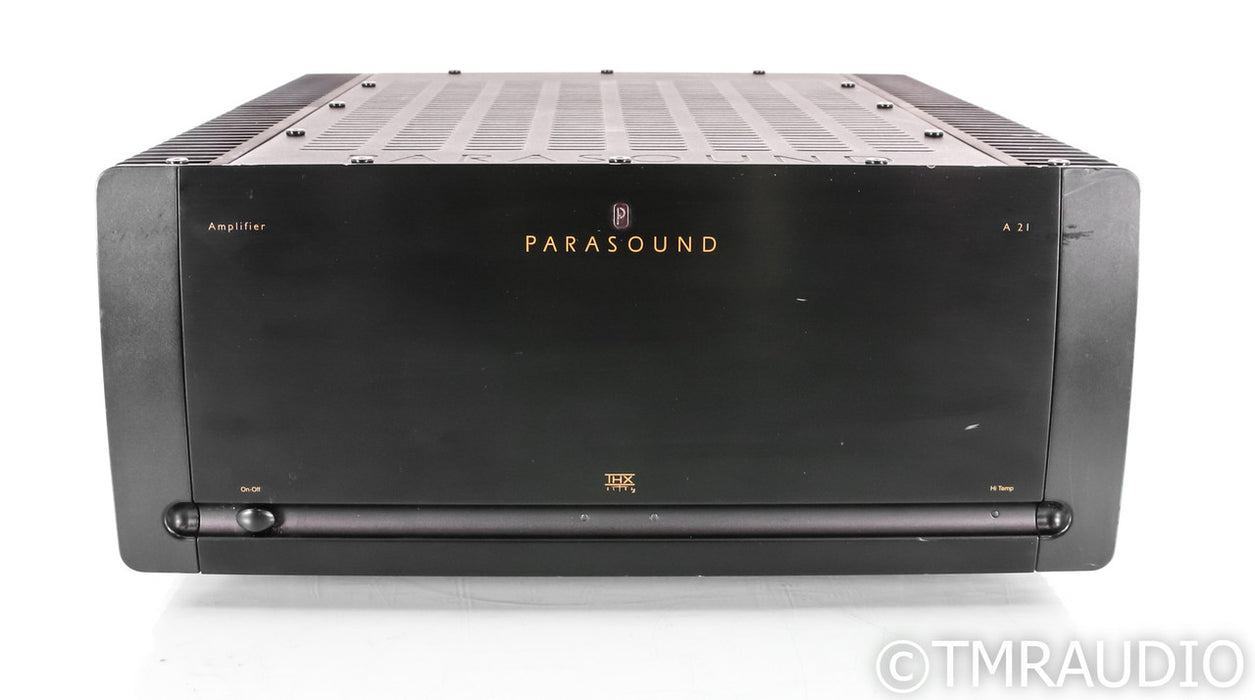 Parasound Halo A 21 Stereo Power Amplifier; Black; A21