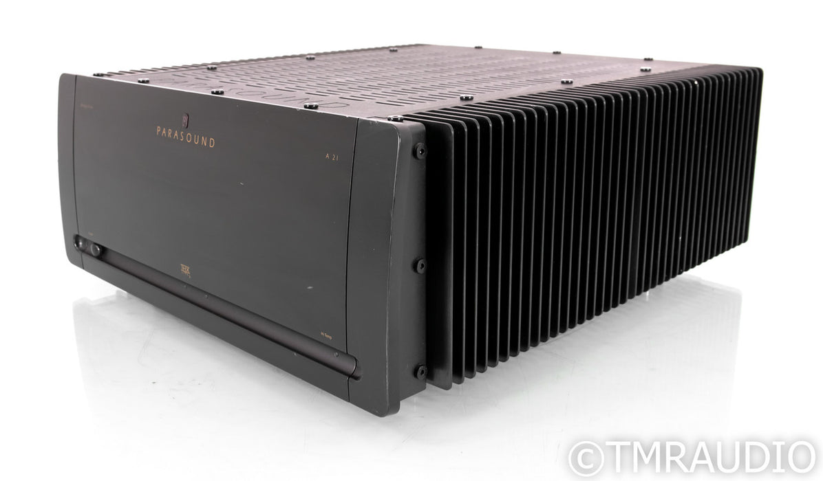 Parasound Halo A 21 Stereo Power Amplifier; Black; A21