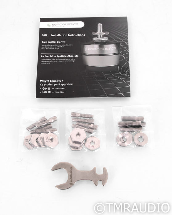 IsoAcoustics Gaia III Isolation Footers; Set of Four