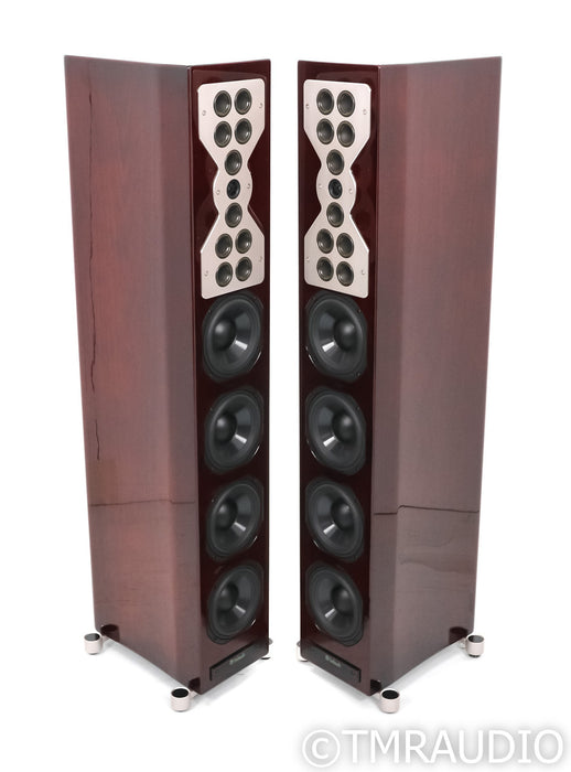 McIntosh XR100 Floorstanding Speakers; Red Walnut Pair; XR-100