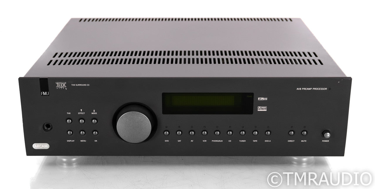 Arcam FMJ AC8 Preamplifier Processor; Remote; Black
