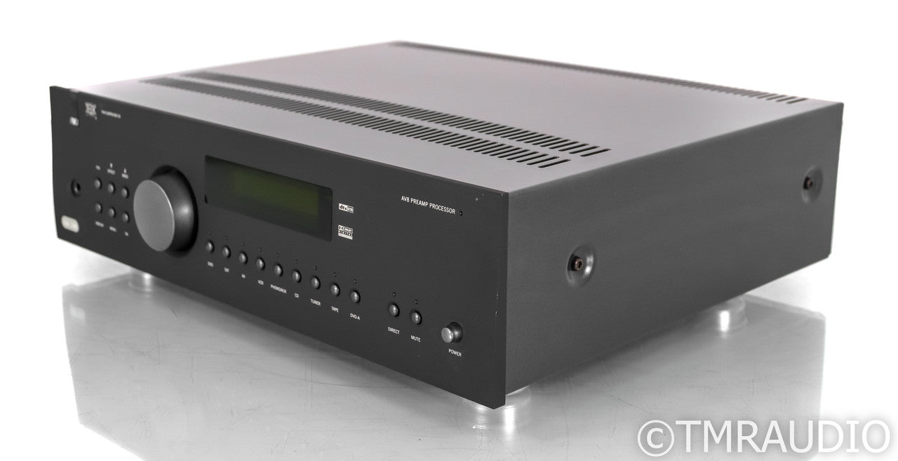 Arcam FMJ AC8 Preamplifier Processor; Remote; Black
