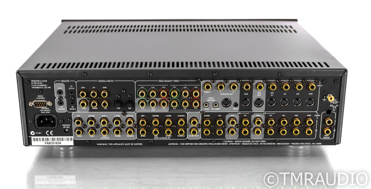 Arcam FMJ AC8 Preamplifier Processor; Remote; Black