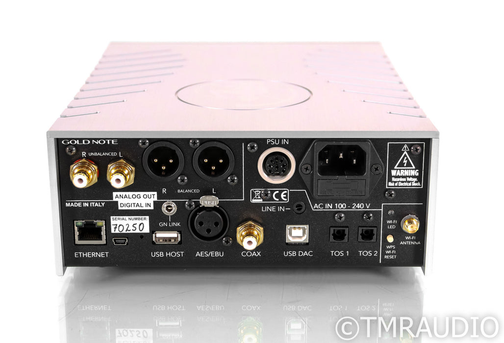 Gold Note DS-10 Plus Wireless Streaming DAC; Silver (Open Box)