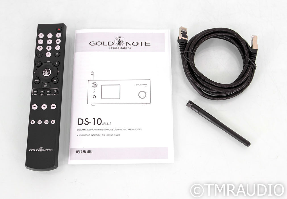Gold Note DS-10 Plus Wireless Streaming DAC; Silver (Open Box)