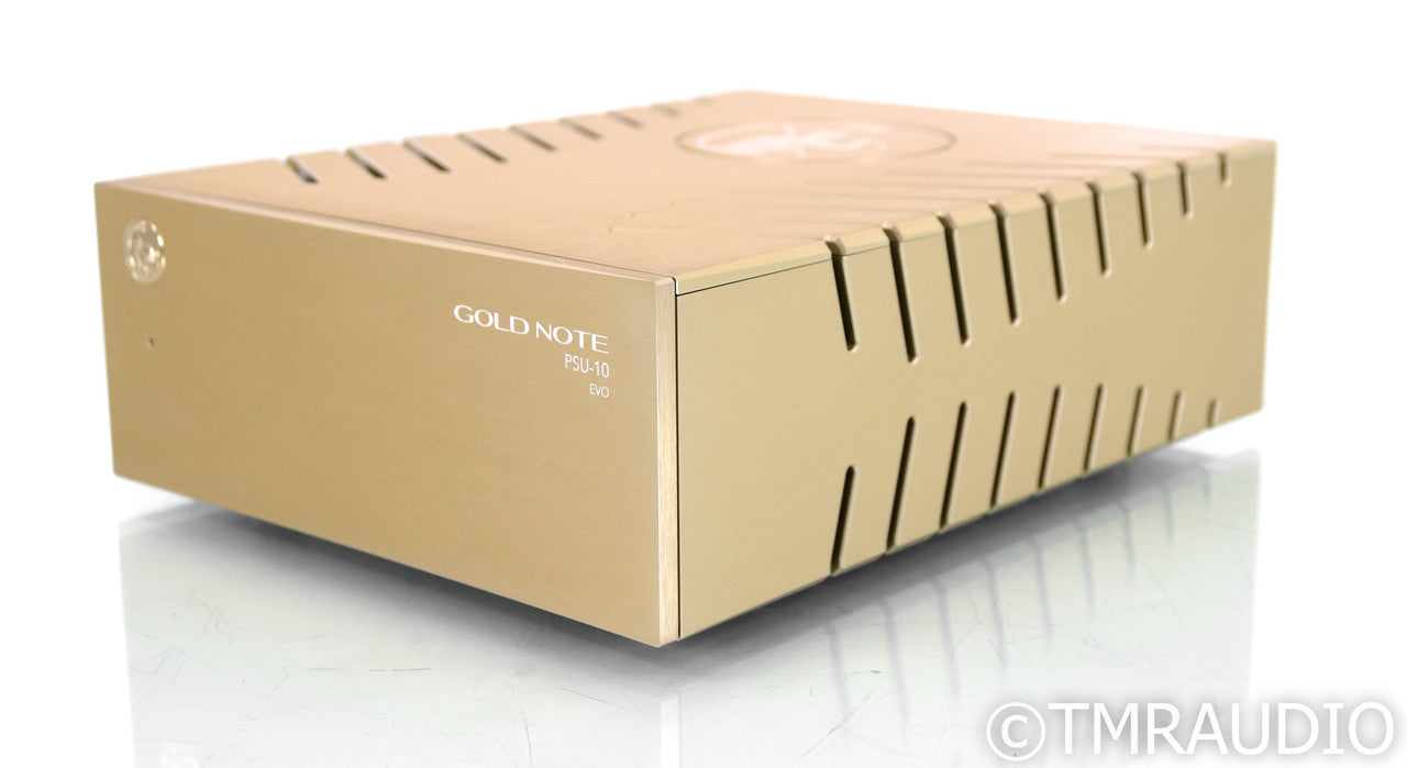 Gold Note PSU-10 EVO External Power Supply; Gold (Open Box)
