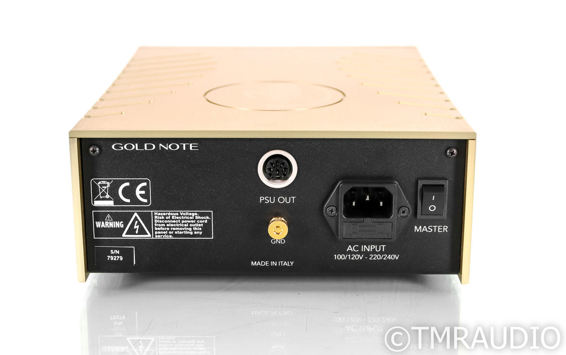 Gold Note PSU-10 EVO External Power Supply; Gold (Open Box)