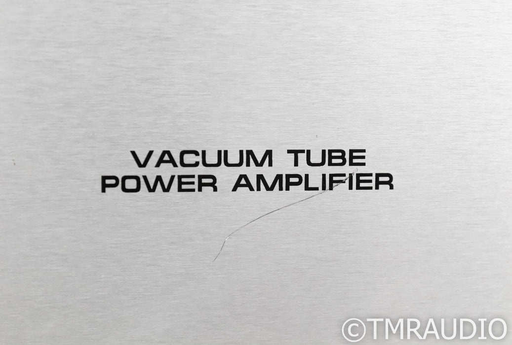 Audio Research VT-100 MKII Stereo Tube Power Amplifier; VT100MKII; Silver
