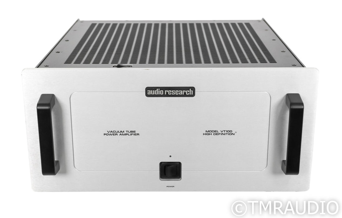 Audio Research VT-100 MKII Stereo Tube Power Amplifier; VT100MKII; Silver