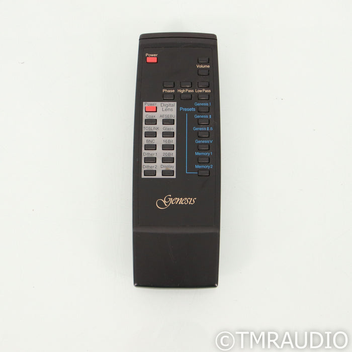 Genesis Technologies Digital Lens Digital Processor; Reclocker