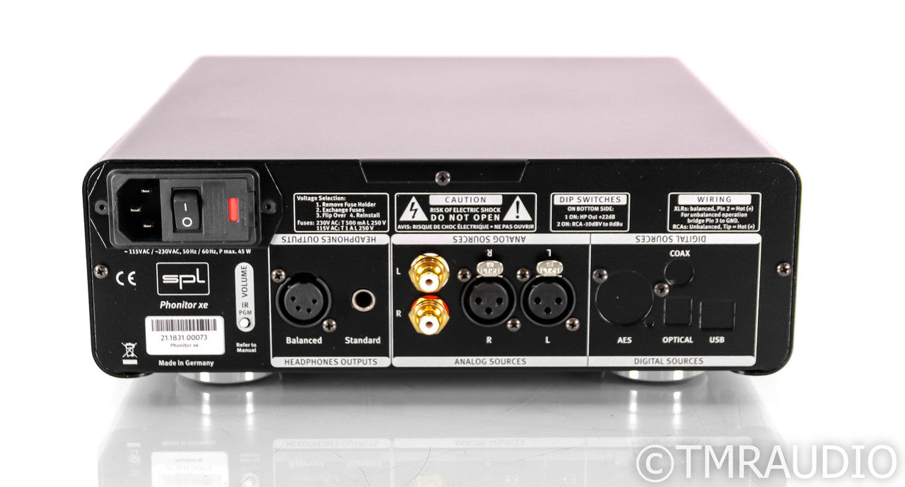 SPL Phonitor xe Headphone Amplifier; Silver (Open Box)