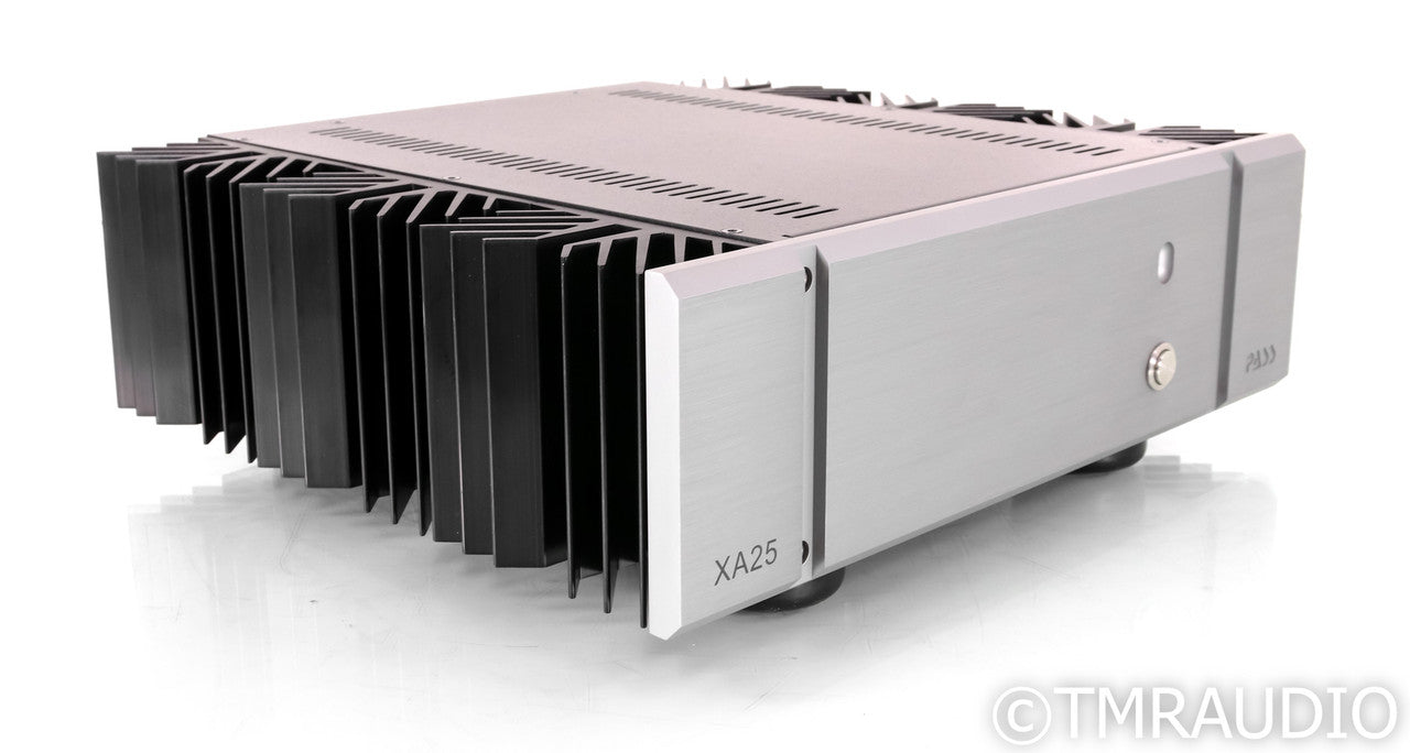 Pass Labs XA25 Stereo Power Amplifier; XA-25; Silver