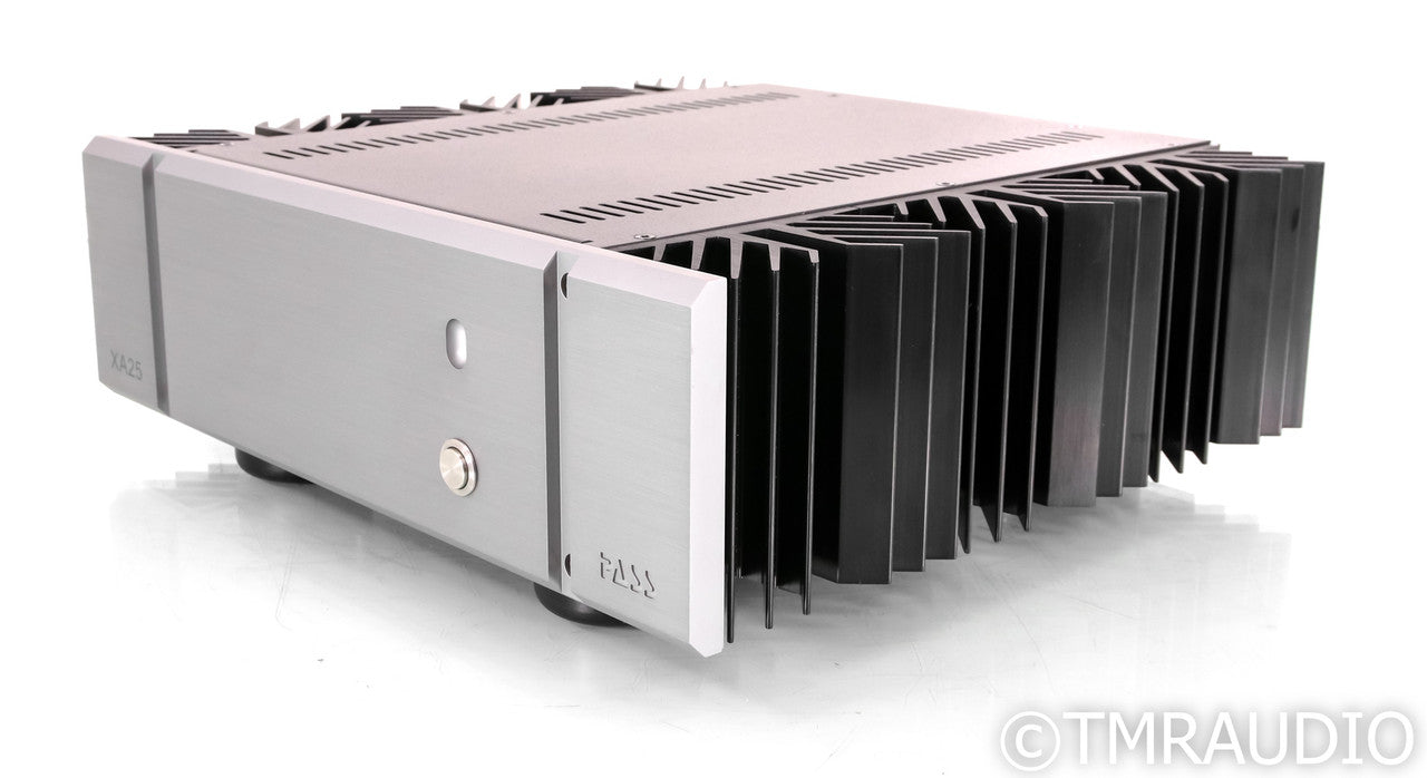 Pass Labs XA25 Stereo Power Amplifier; XA-25; Silver