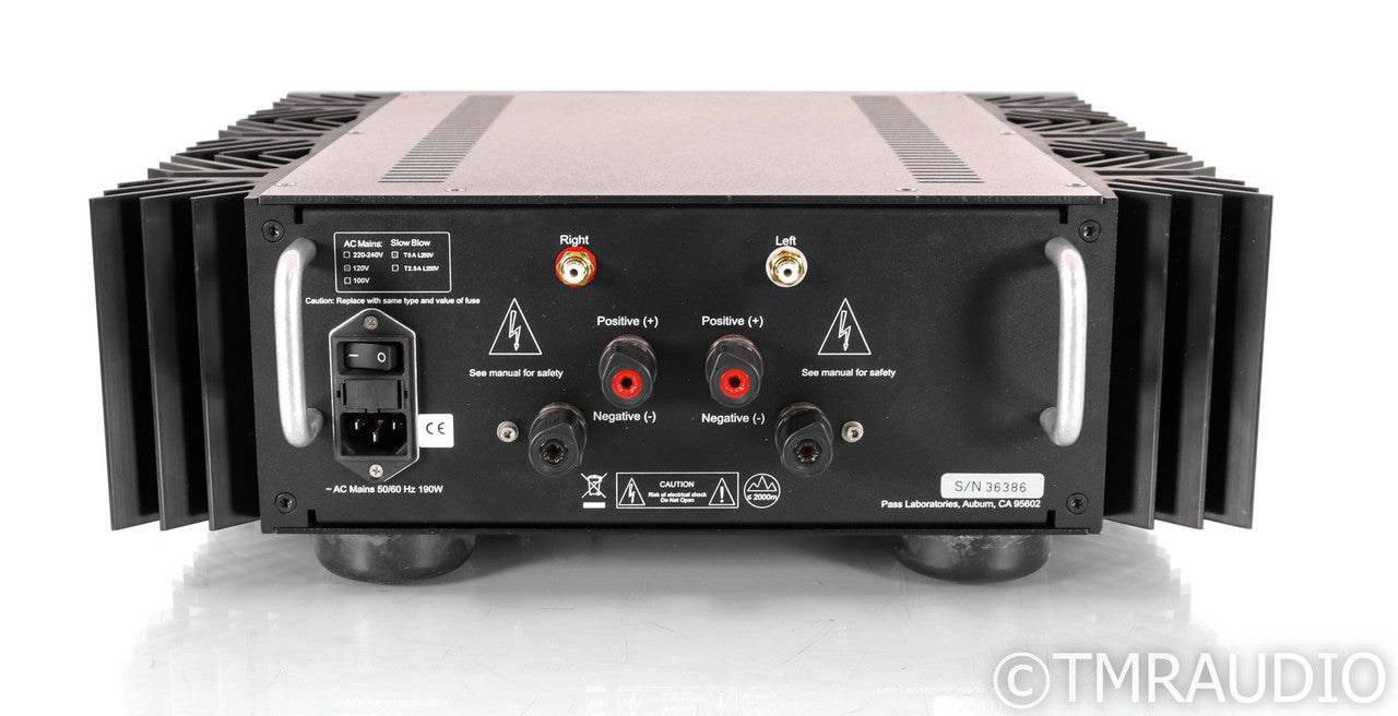 Pass Labs XA25 Stereo Power Amplifier; XA-25; Silver