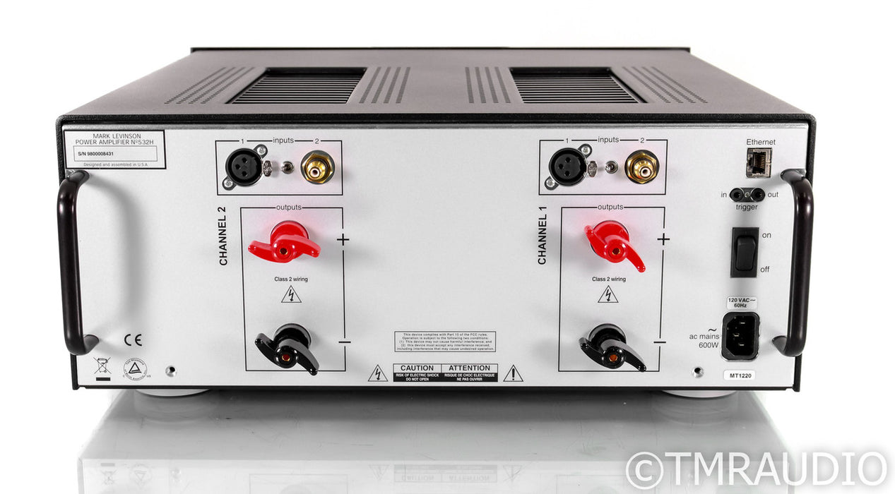 Mark Levinson No. 532H Stereo Power Amplifier; Black; 532-H