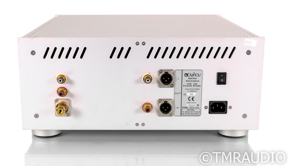 Ypsilon VPS100 MM Phono Preamplifier; VPS-100; Silver