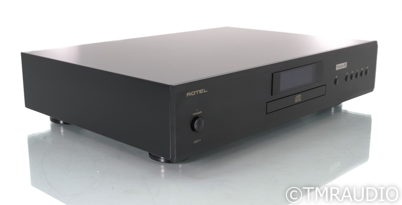Rotel CD11 CD Player; Remote; Black (Open Box)