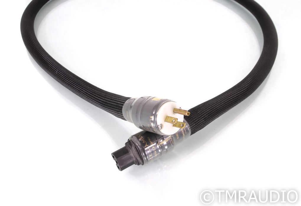 Shunyata Research Black Mamba CX Power Cable; 1.8m AC Cord