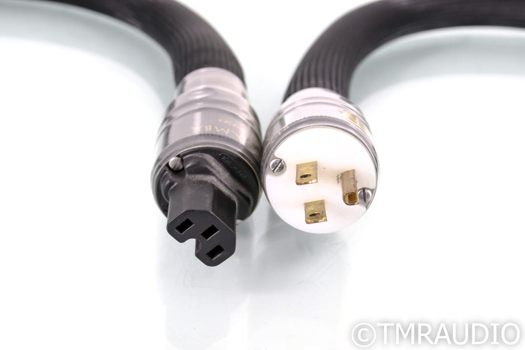 Shunyata Research Black Mamba CX Power Cable; 1.8m AC Cord