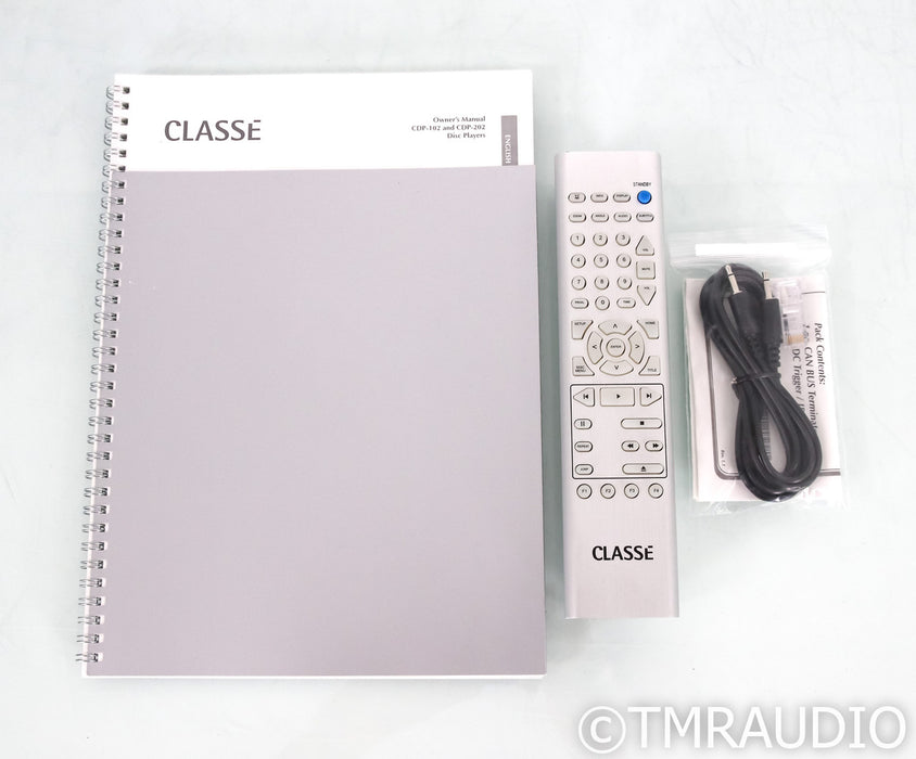 Classe CDP-102 CD / DVD Player; Remote; CDP102