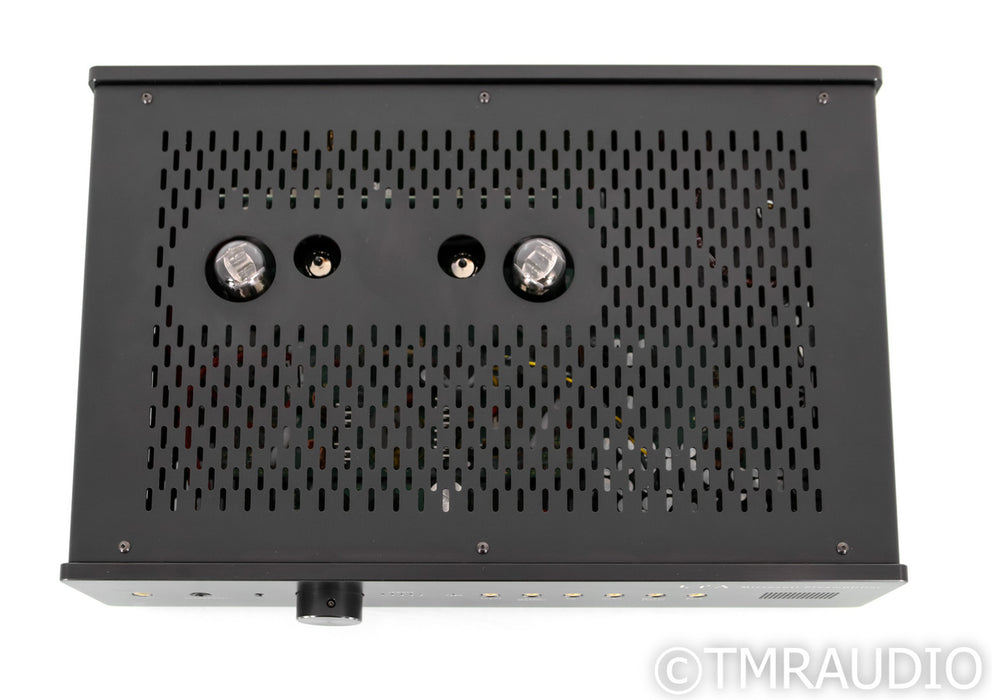 Linear Tube Audio MicroZOTL Stereo Tube Preamplifier; Remote; LTA; Black