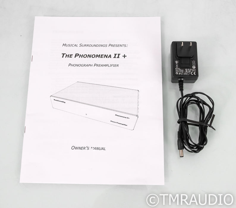 Musical Surroundings Phonomena II+ MM / MC Phono Preamplifier; Black (Open Box)