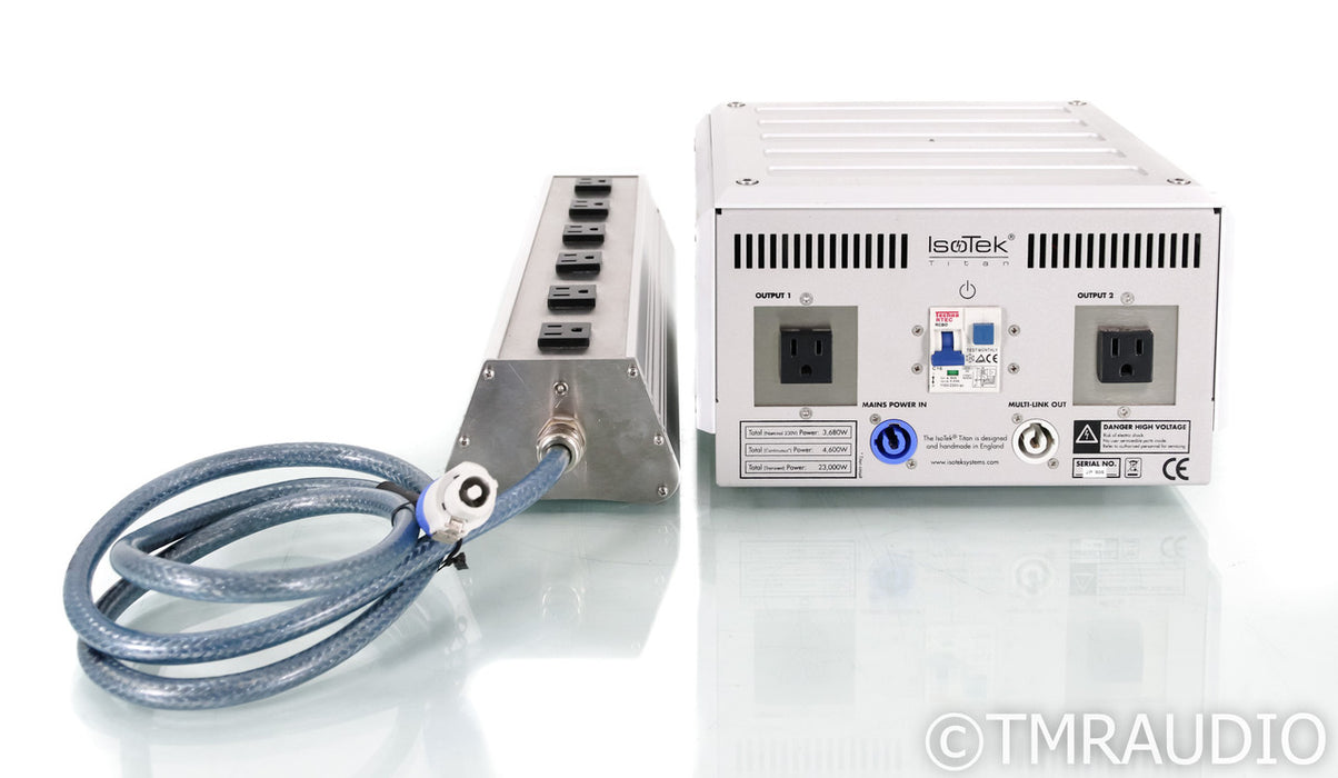 IsoTek GII Titan AC Power Line Conditioner; w/ Multi-Link 6 way