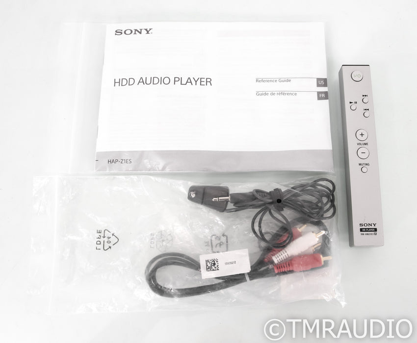 Sony HAP-Z1ES Wireless Network Streamer / Server; Silver; Remote; 1TB HDD