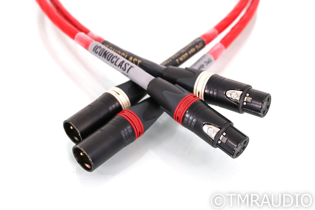 Belden Iconoclast TPC 4x4 Gen 2 XLR Cables; 1m Pair Balanced Interconnects