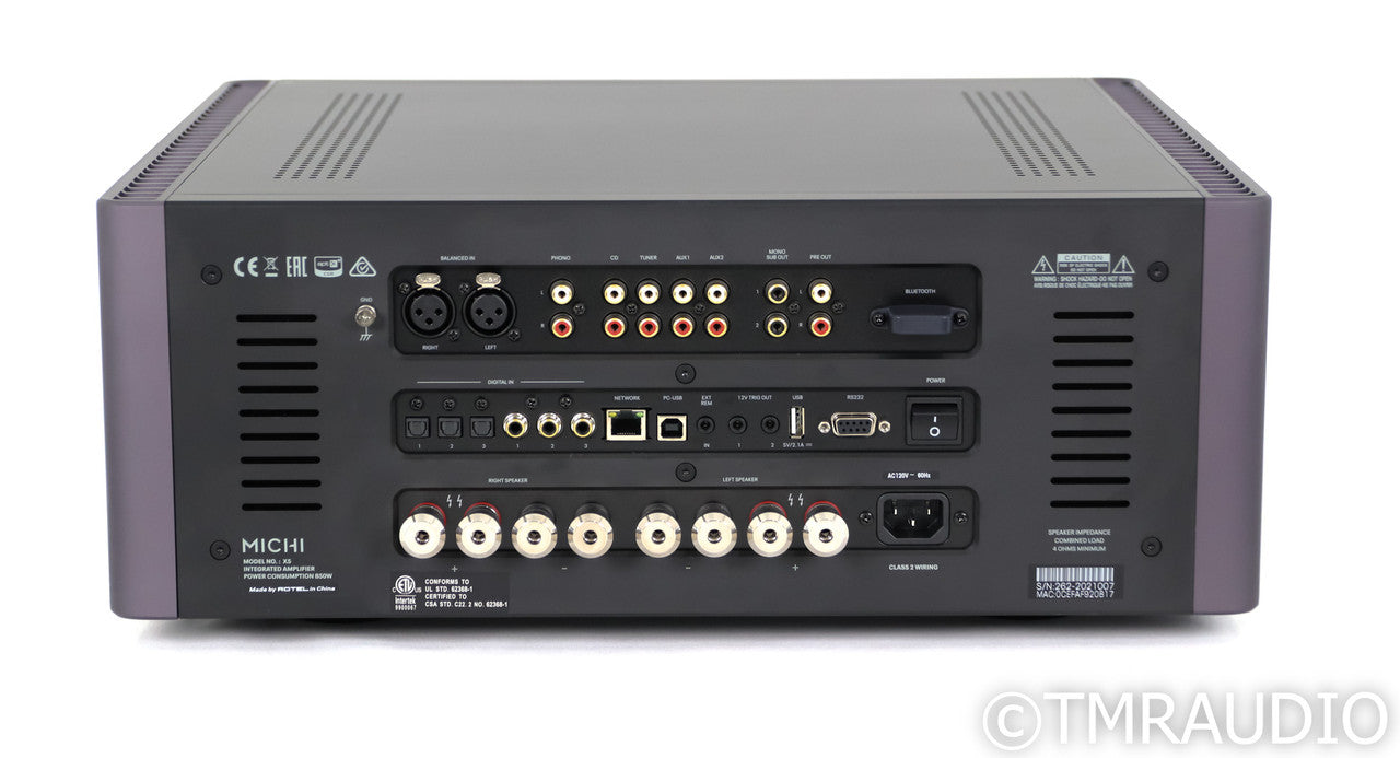 Michi X5 Stereo Integrated Amplifier; X-5; Remote; MM / MC Phono
