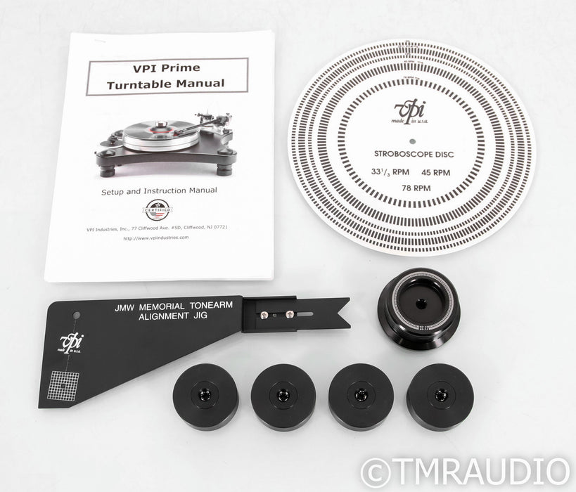 VPI Prime Belt Drive Turntable; SoundSmith Zephyr MIMC Cartridgek JMW-10 Tonearm